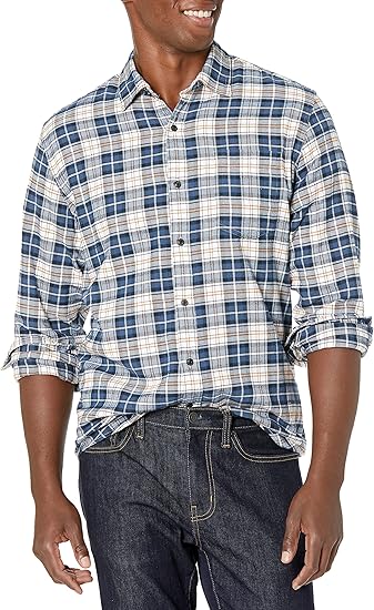 Men's Regular-Fit Long-Sleeve Flannel Shirt (Available in Big & Tall)